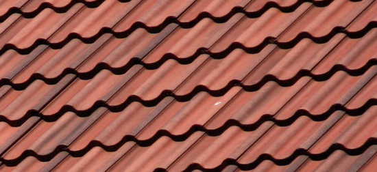 the West Midlands terracotta roof tiles